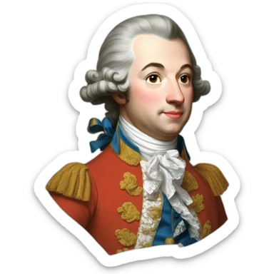 Louis XV sticker