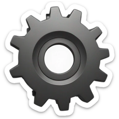 Cog sticker
