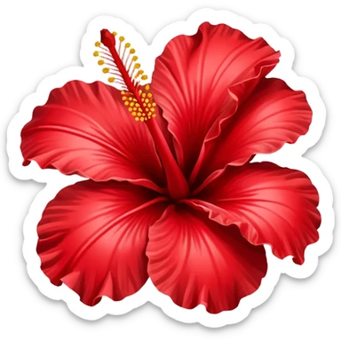 flor de hibiscus sticker