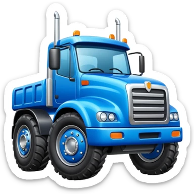 puedes crear unemojis de una tractocamion  sticker