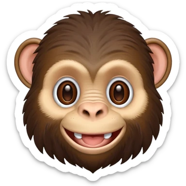 Chimpanzini banini  sticker