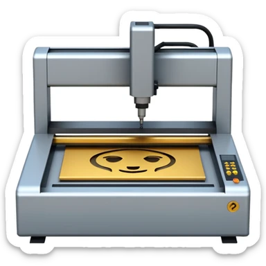 Laser Cutter sticker