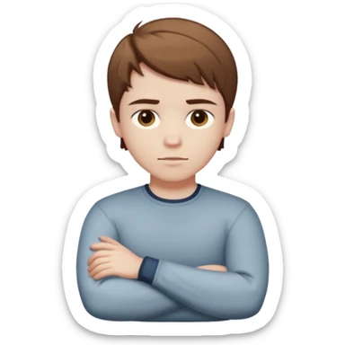 Cole Palmer crossed arms cold emoji sticker