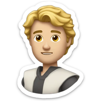 Tristan embrasse nolan sticker