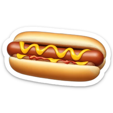 Hotdog slap sticker