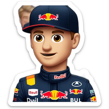 F1-max-Verstappen-red-bull-racing sticker