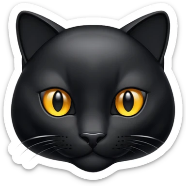 Panthère noir  sticker