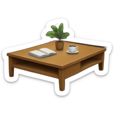 coffee table sticker