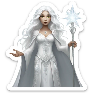 The White witch sticker