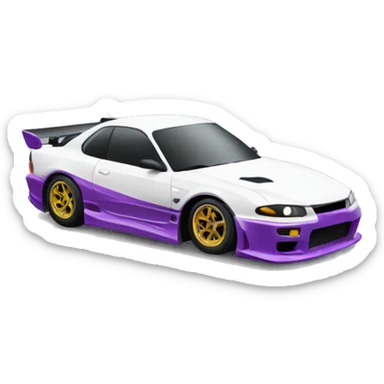 drift car sticker