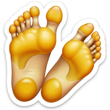 foot fungus sticker
