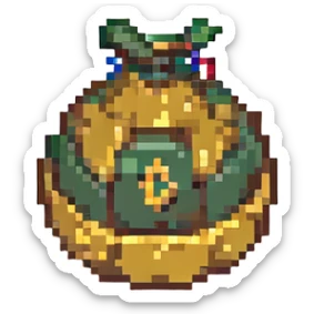 give me a rupee in zelda sticker