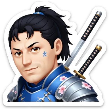 Samurai Warrior sticker