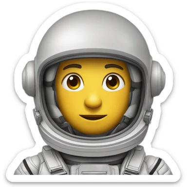 Astronaute à la guerre  sticker