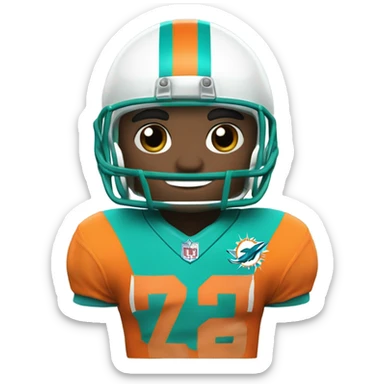 Miami dolphins  sticker