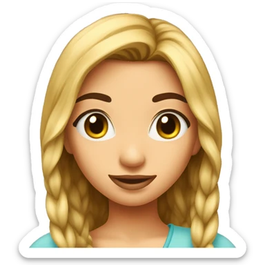 Girls on the bora sticker