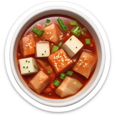 kimchi stew high detail sticker