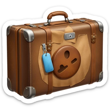 suitcase sticker