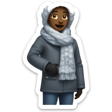 winter wonderland sticker