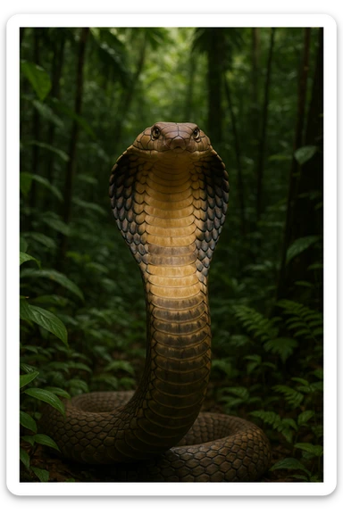 King cobra sticker