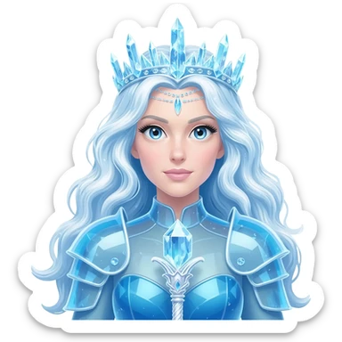 Reyna de hielo sticker