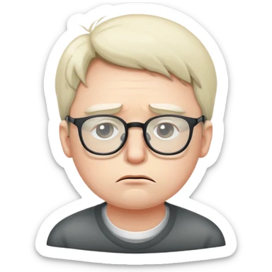 Loser person  sticker