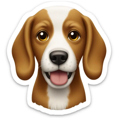 Starbucks dog sticker