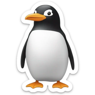 Pingouin sticker
