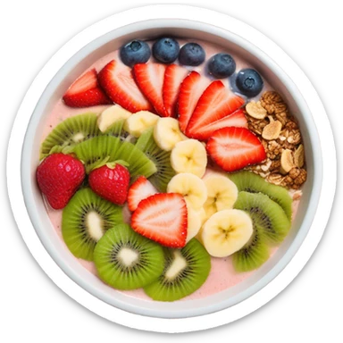 smoothie bowl  sticker