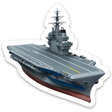 aircraft carrier sticker
