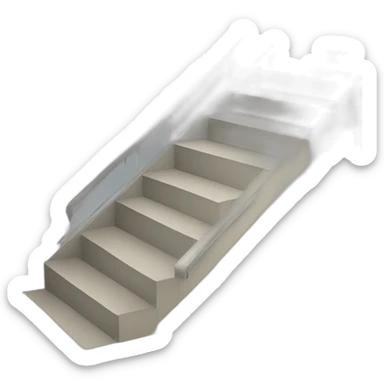 Endless stairs sticker