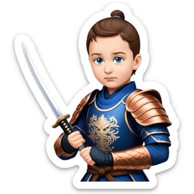 Vigilant Samurai sticker