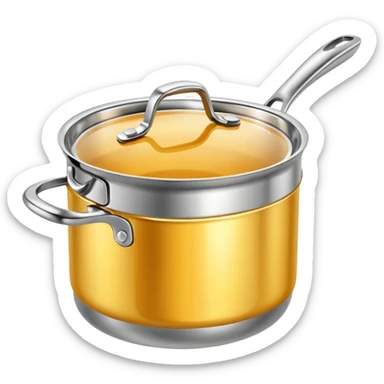 Saucepan sticker