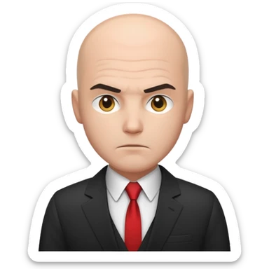 hitman that is impressed sticker