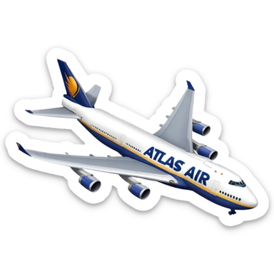Atlas Air 747 sticker