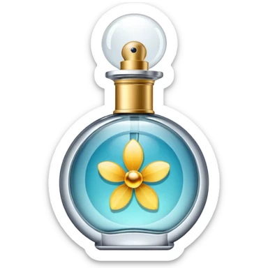 Créame un emogi con el perfume q aparese en los regalos de tiktok sticker