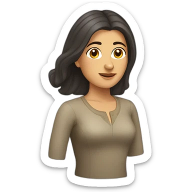 armenian woman named Tatevik sticker