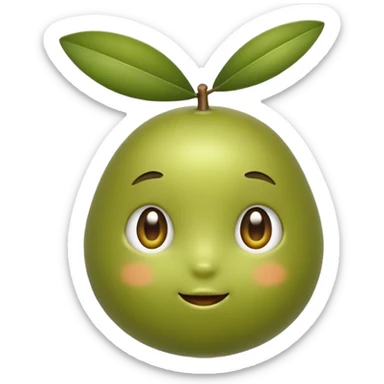cute olive sticker