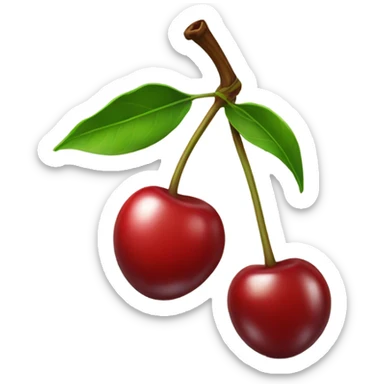 cherry sticker