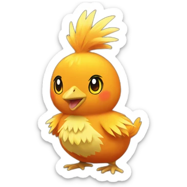 Torchic sticker
