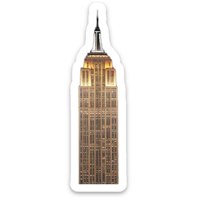 Emoji Apple l'Empire State Building sticker