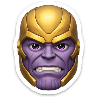 thanos sticker