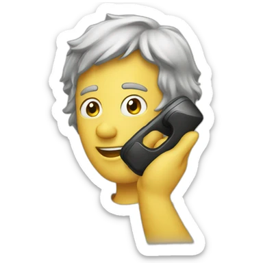 phone calling sticker