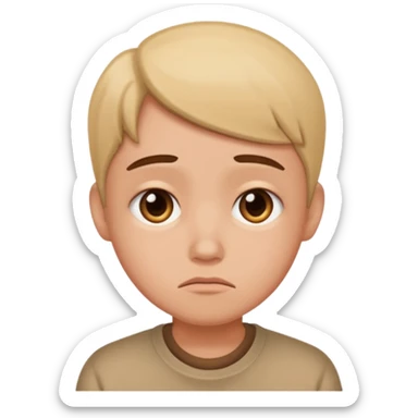 🤗 this with a sad expression  sticker