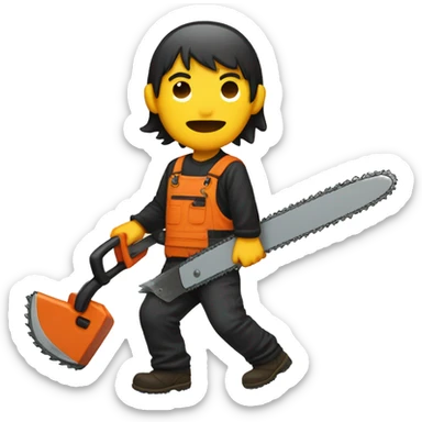 Chainsaw Man sticker