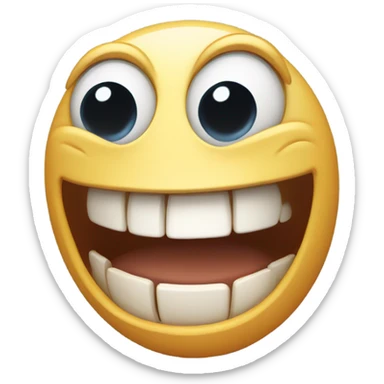 Funny haha sticker