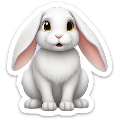 rabbit sticker