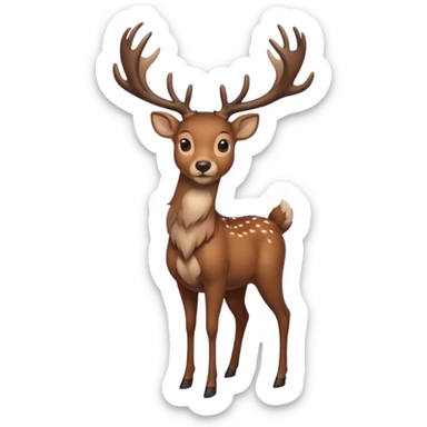 a new yeas's deer sticker