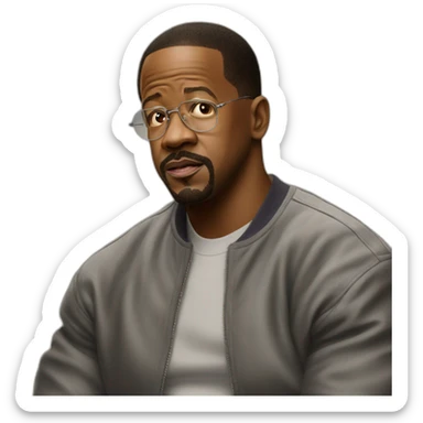 martin lawrence actor serious sticker