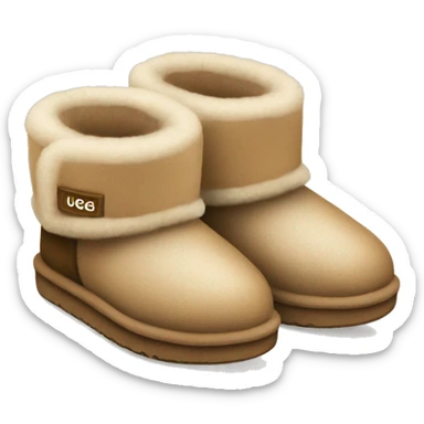 UGG slippers  sticker